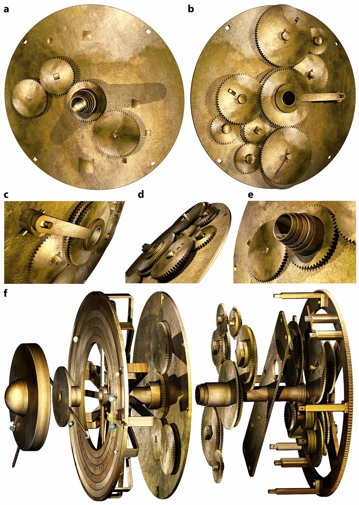 A Model of the Cosmos in the ancient Greek Antikythera Mechanism |  Scientific Reports