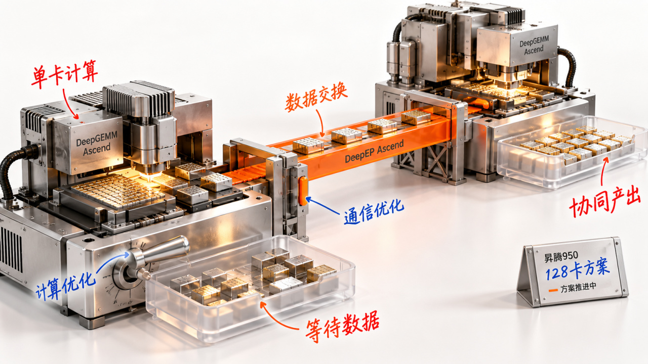 多卡協作需要同時優化計算和數據交換
