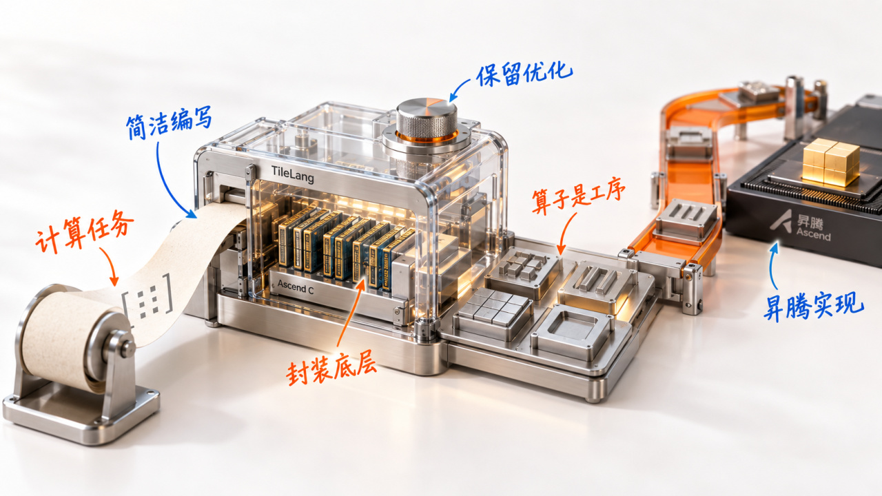 TileLang 簡化算子編寫，同時保留面向昇騰的優化能力