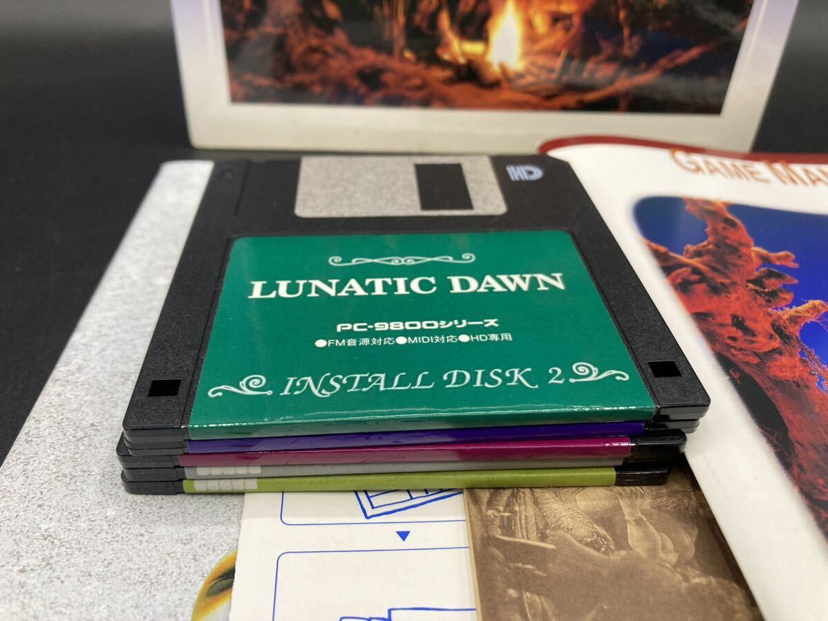 PC-9801 5インチ温和 LUNATIC ドーン2(ハードディスクセンヨー) Yahoo!オークション - LUNATIC DAWN ルナティック