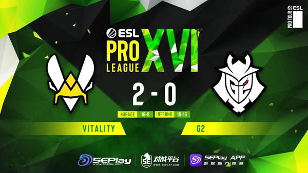 【CS:GO】EPL S16：法式得分狂潮 Vitality淘汰G2-第0張