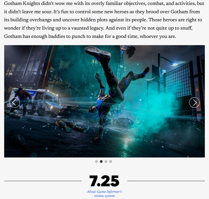 《哥譚騎士》媒體評分解禁！M站均分72分，IGN5分-第3張