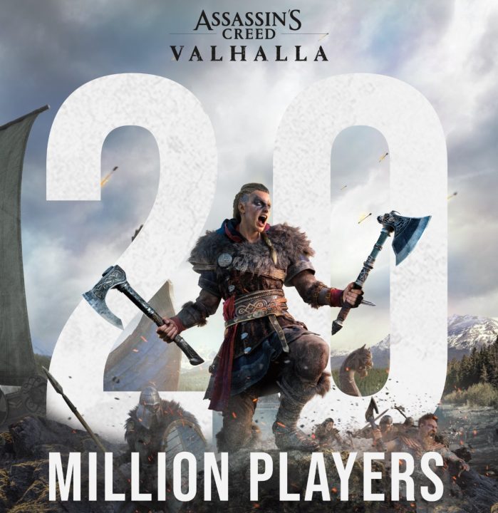 【PC游戏】育碧宣布《刺客信条：英灵殿》玩家人数突破2000万-第0张