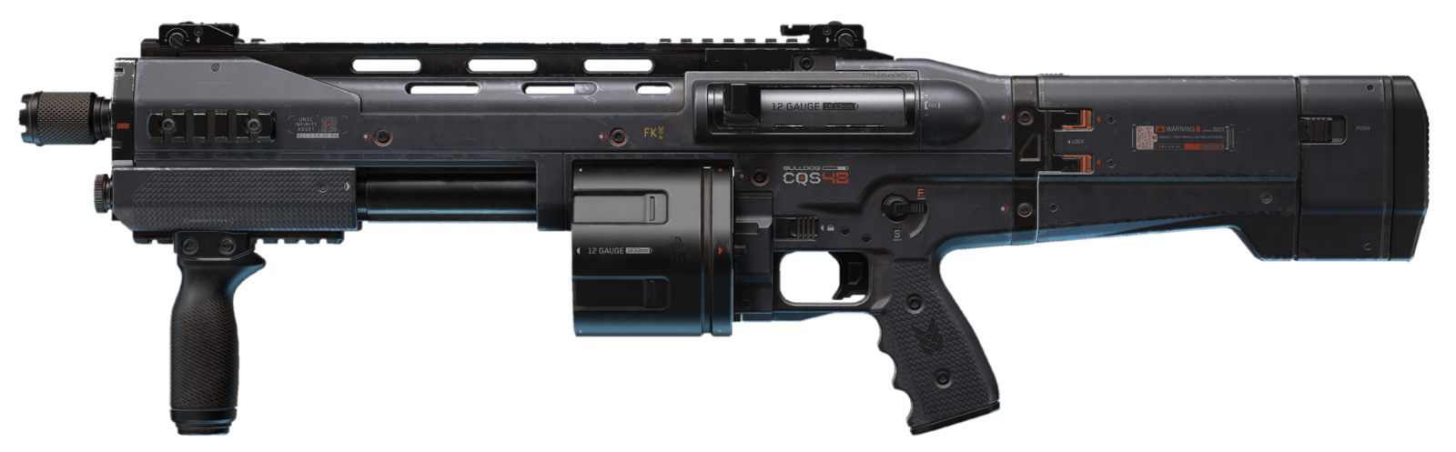 【HALO設定科普】CQS-48鬥牛犬戰術霰彈槍-第1張