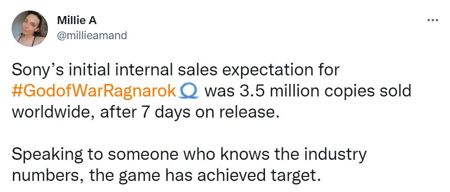 【PS】僅次於tlou2？《戰神5》首發銷量可能已突破350萬份！-第1張