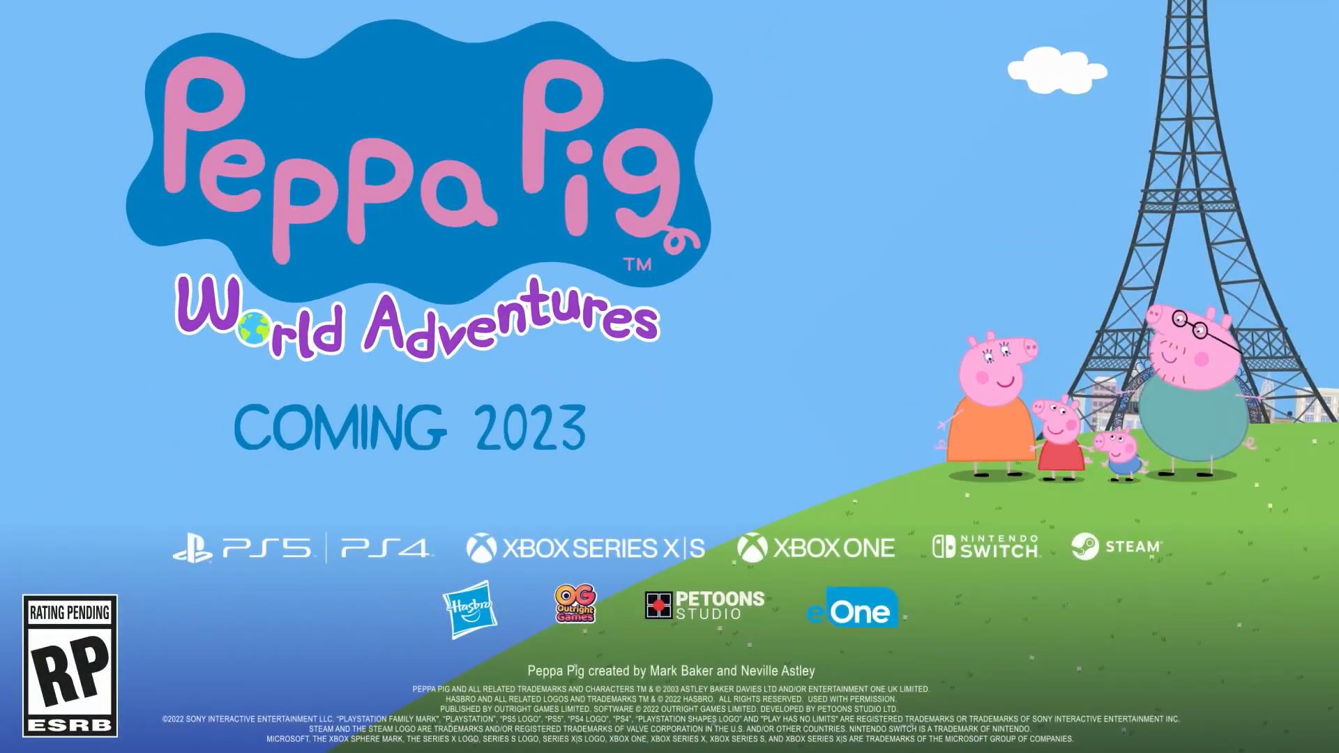 【PC游戏】新游《小猪佩奇 世界冒险》预告：2023年登陆全平台-第2张