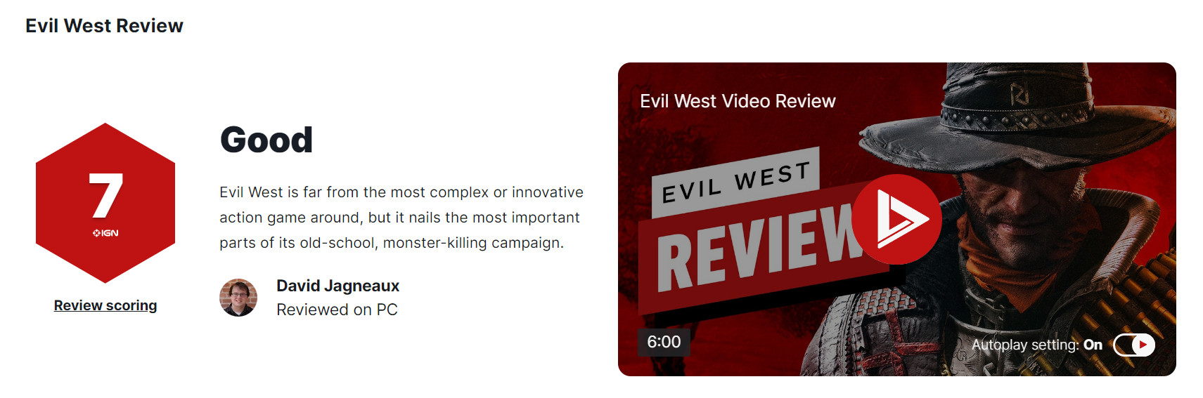《暗邪西部》IGN 7分 优秀的老派猎杀吸血鬼游戏-第1张
