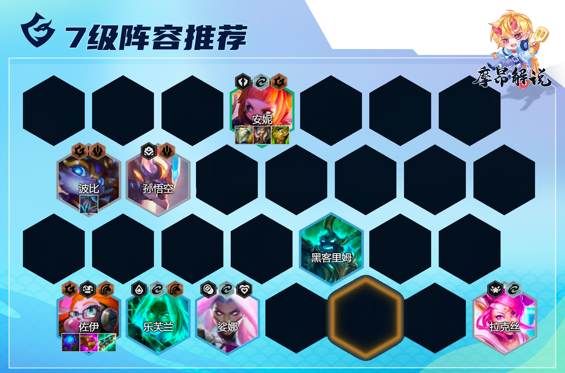 【雲頂之弈】雲頂S8：靈能佐伊，10+頂級羈絆，可穩上9人口的頂級拼多多-第12張