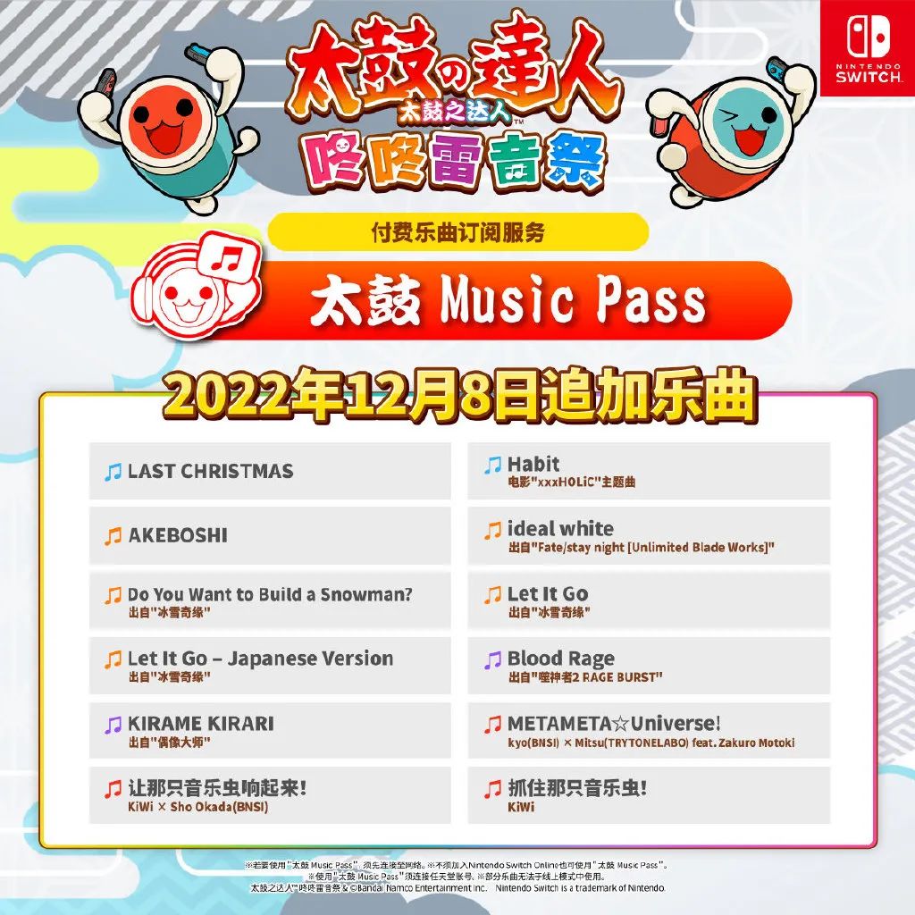 【NS日常新聞】太鼓達人曲庫更新、海市蜃樓之館中文版定檔-第0張