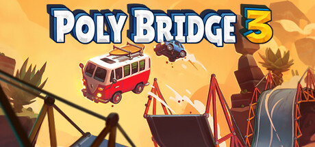 【PC游戏】解谜游戏《Poly Bridge 3》现已在Steam商店推出