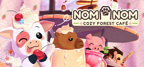 【PC遊戲】溫馨咖啡屋《Nom Nom: Cozy Forest Café》上架steam-第0張
