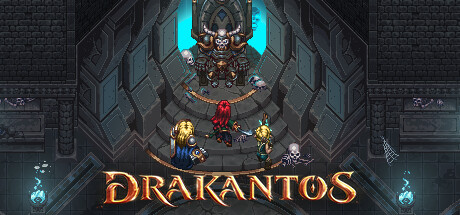 《Drakantos》steam页面上线 免费复古像素风MMORPG-第0张