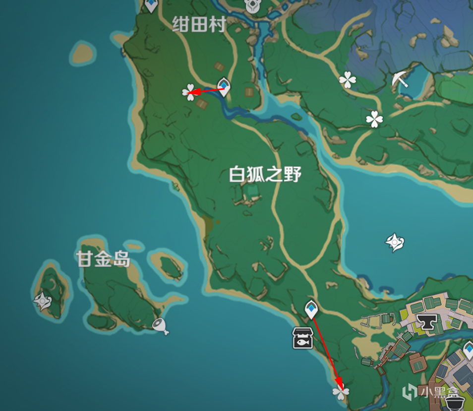 【原神】一斗突破材料-鬼兜虫采集路线-第2张