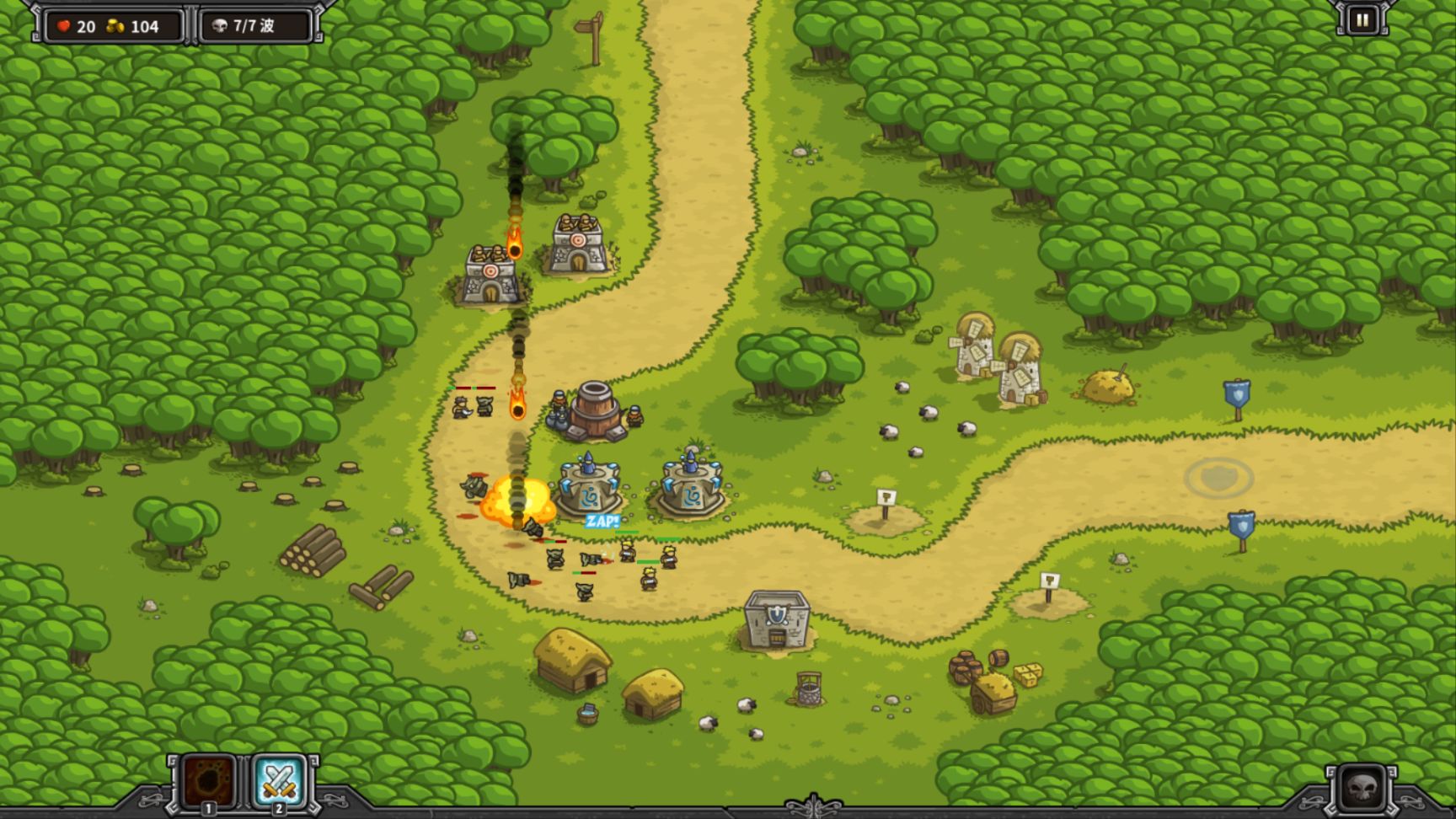 《Kingdom Rush》初代游戏背后的剧情故事-第1张