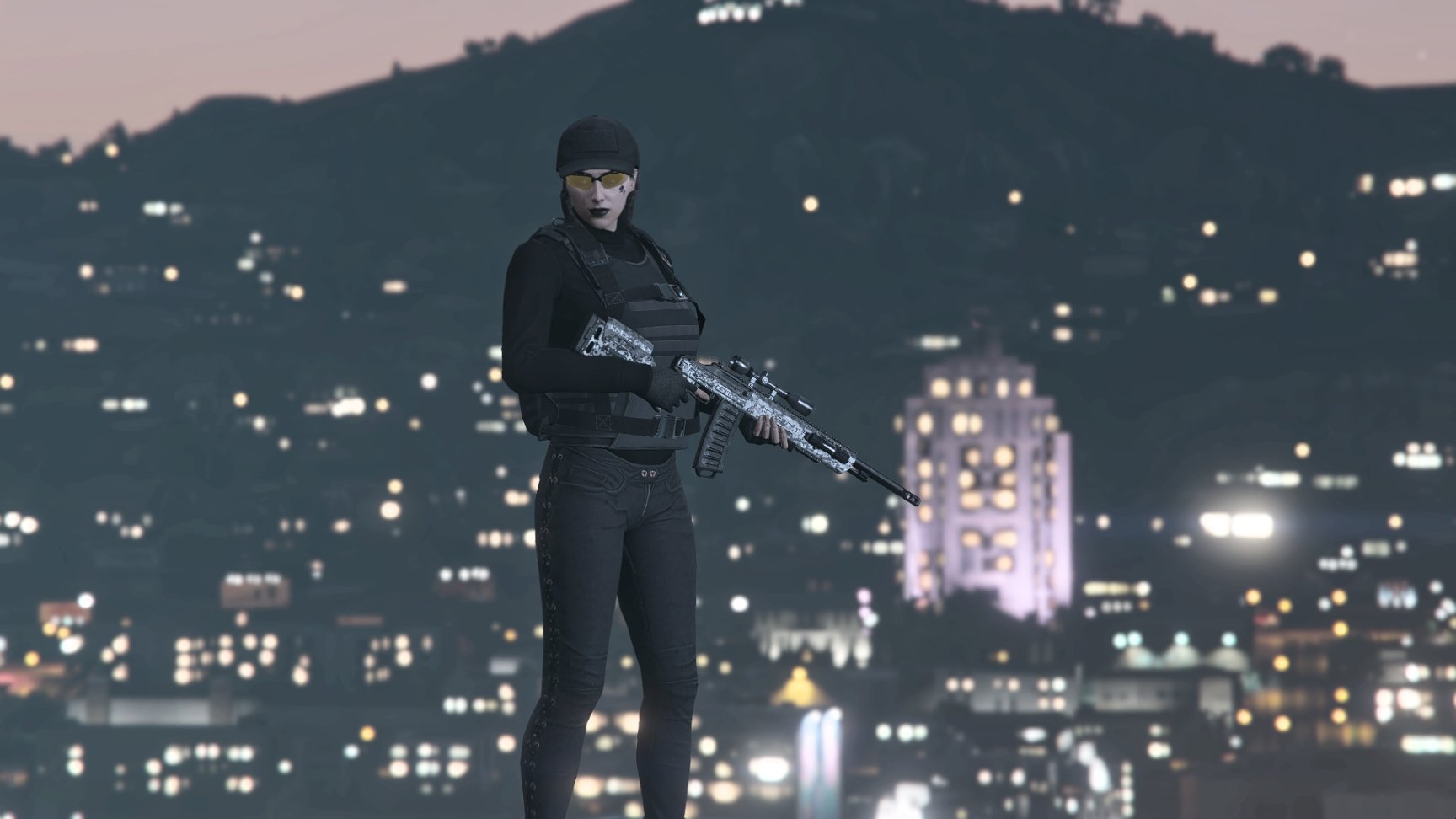 【俠盜獵車手5】GTA5女角色的戰術穿搭#2——隱秘行動-第1張