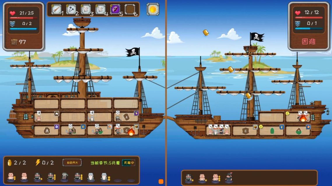 【PC游戏】经营养成冒险游戏《超越海盗》：“炮舰交际”的海盗准则-第6张
