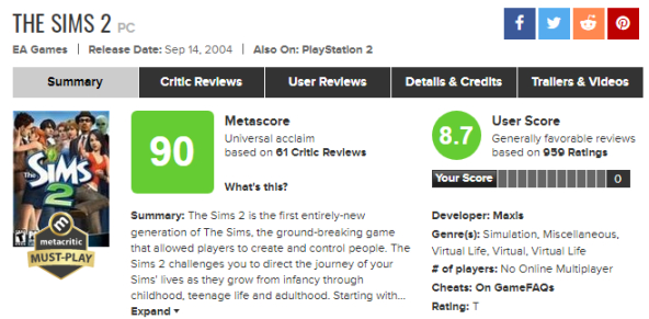 Metacritic歷史百大PC遊戲列表（81-100名）-第11張