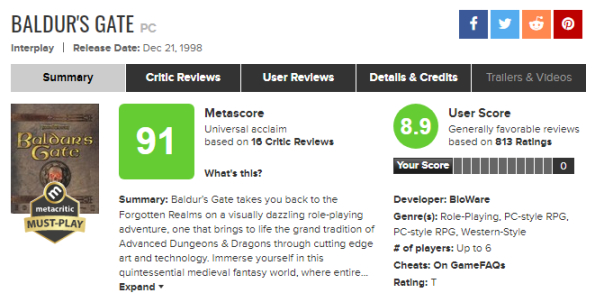 Metacritic歷史百大PC遊戲列表（61-80名）-第33張