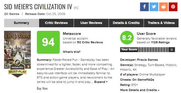 Metacritic历史百大PC游戏列表（11-40名）-第41张