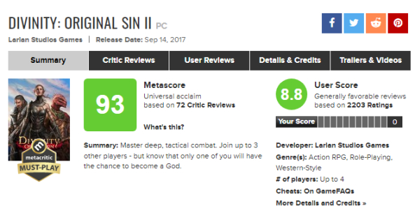 Metacritic歷史百大PC遊戲列表（11-40名）-第33張