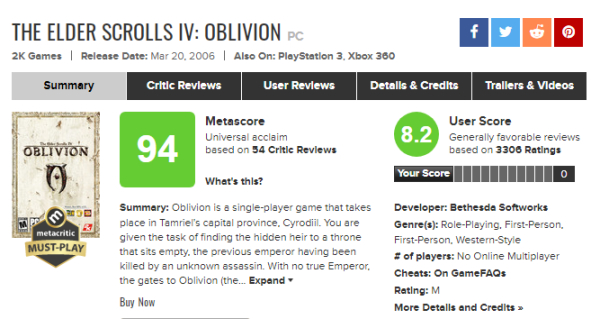 Metacritic歷史百大PC遊戲列表（11-40名）-第47張