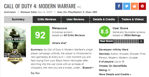 Metacritic歷史百大PC遊戲列表（11-40名）-第7張