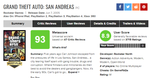 Metacritic歷史百大PC遊戲列表（11-40名）-第9張