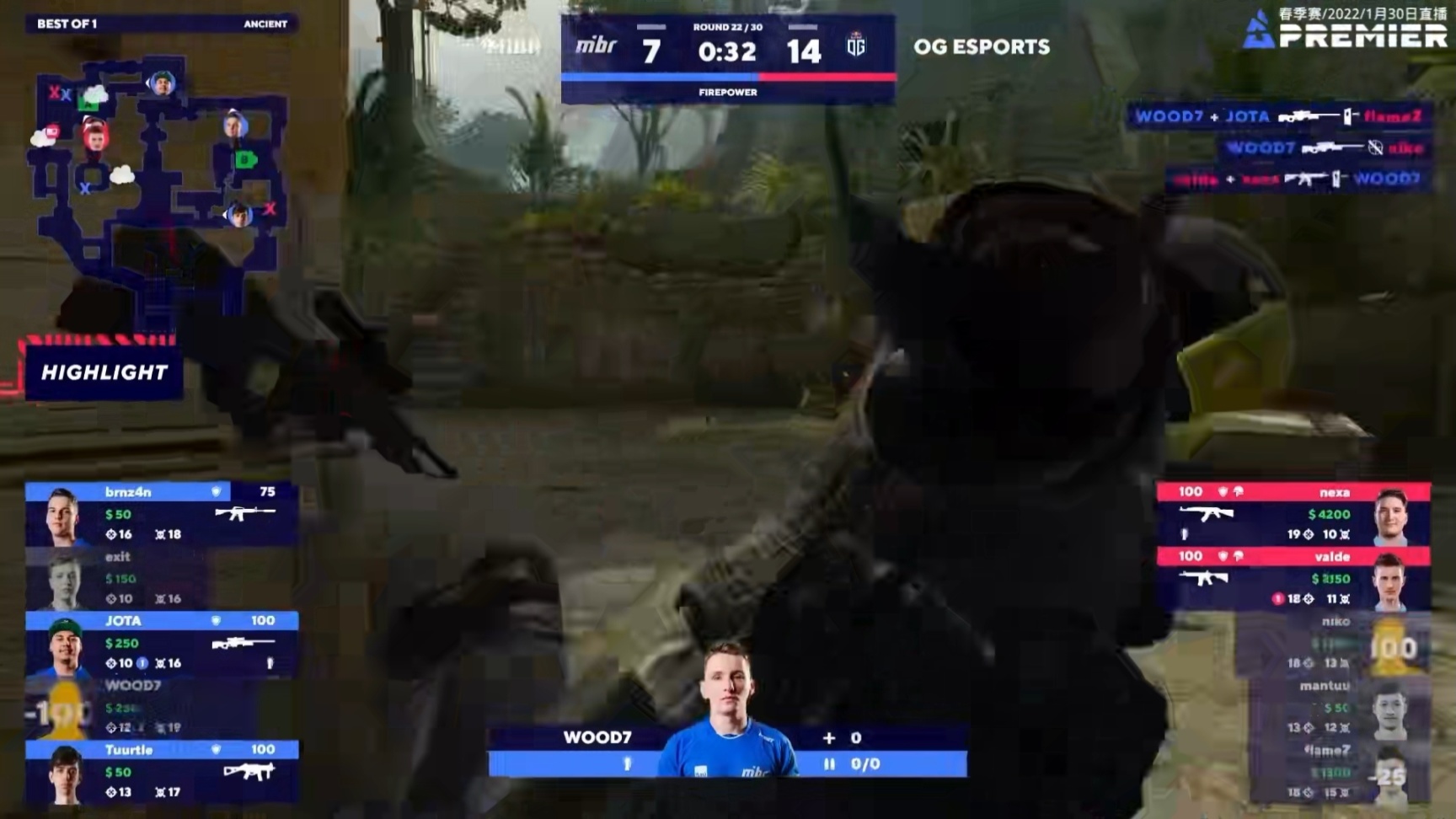 【CS:GO】BLAST春季小组赛：nexa的救赎，OG 16-9力克MIBR晋级决赛-第5张