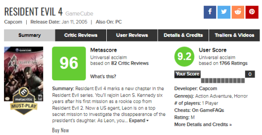 【主机游戏】Metacritic历史游戏排行榜前百及部分统计数据-第36张