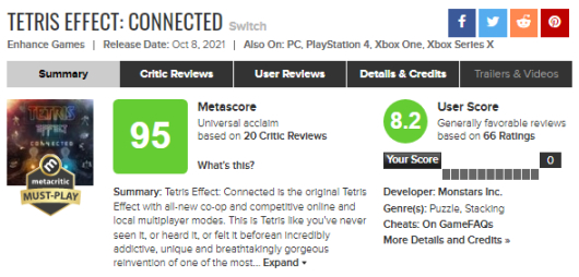 【主机游戏】Metacritic历史游戏排行榜前百及部分统计数据