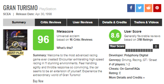 【主机游戏】Metacritic历史游戏排行榜前百及部分统计数据-第14张
