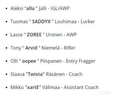 【CS:GO】回归赛场！Allu联合教练Twista打造全新芬兰队-第2张