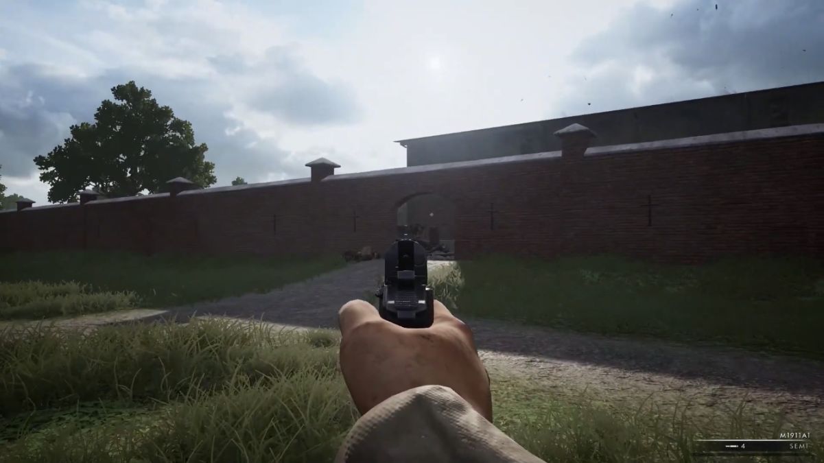 【PC游戏】FPS游戏中的手枪持枪姿势：单手/双手？