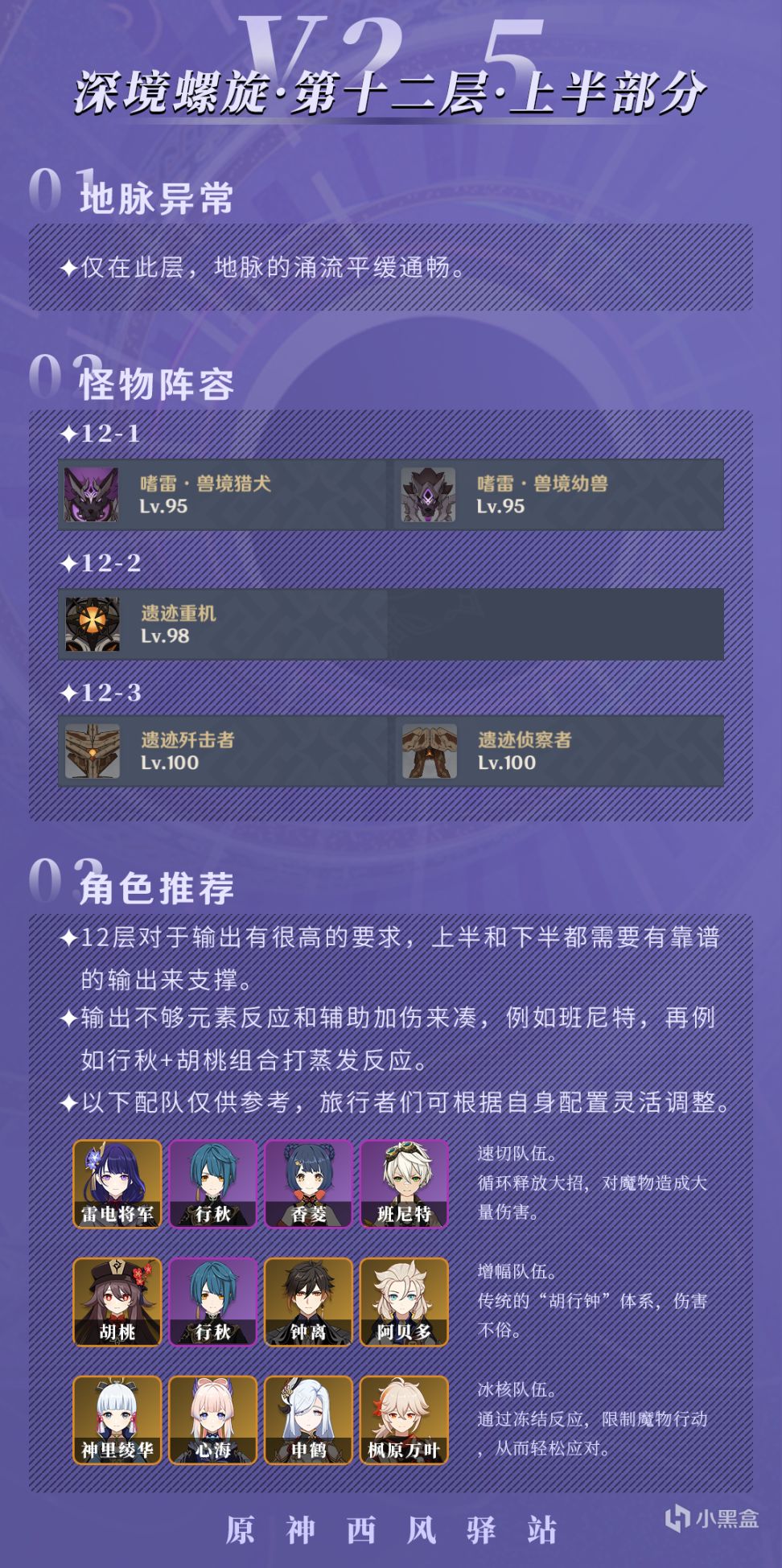 【V2.5攻略】深境螺旋11/12层详解-第2张