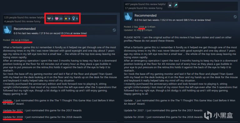 【PC遊戲】Steam上5年前的評測都有人抄襲-第0張