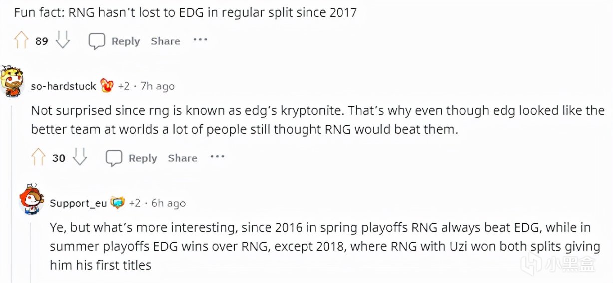 【英雄聯盟】海外評論：RNG是EDG剋星 為什麼奪冠的LPL戰隊都會變撈-第2張