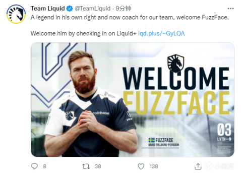 【绝地求生】Team Liquid官宣引入新教练FaZe_FuzzFace-第0张
