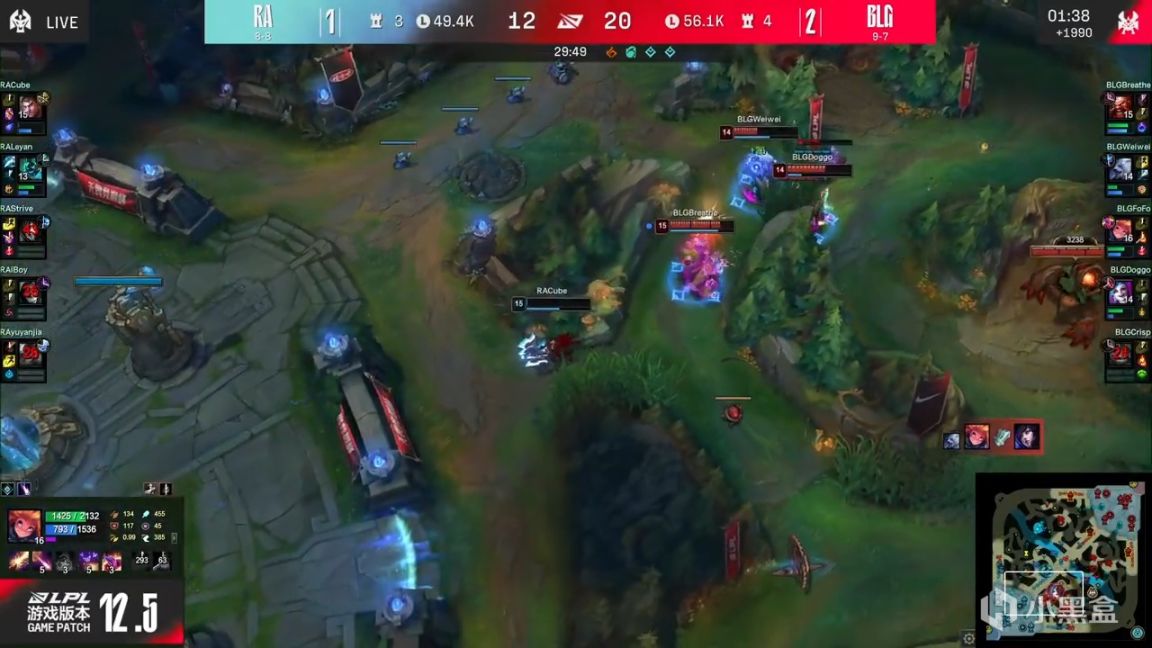 【英雄联盟】LPL春季赛：让一追三晋级次轮！BLG 3-1 RA！-第10张