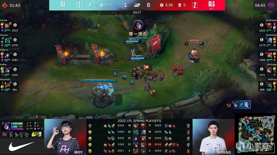 【英雄联盟】LPL春季赛：让一追三晋级次轮！BLG 3-1 RA！-第3张