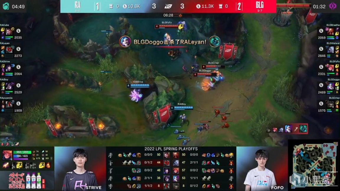 【英雄联盟】LPL春季赛：让一追三晋级次轮！BLG 3-1 RA！-第5张