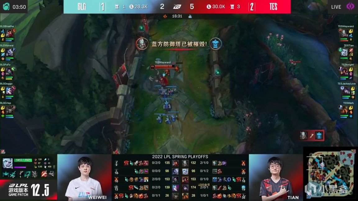 【英雄聯盟】LPL春季賽：左手讓一追三帶隊晉級！TES 3-1 BLG！-第8張