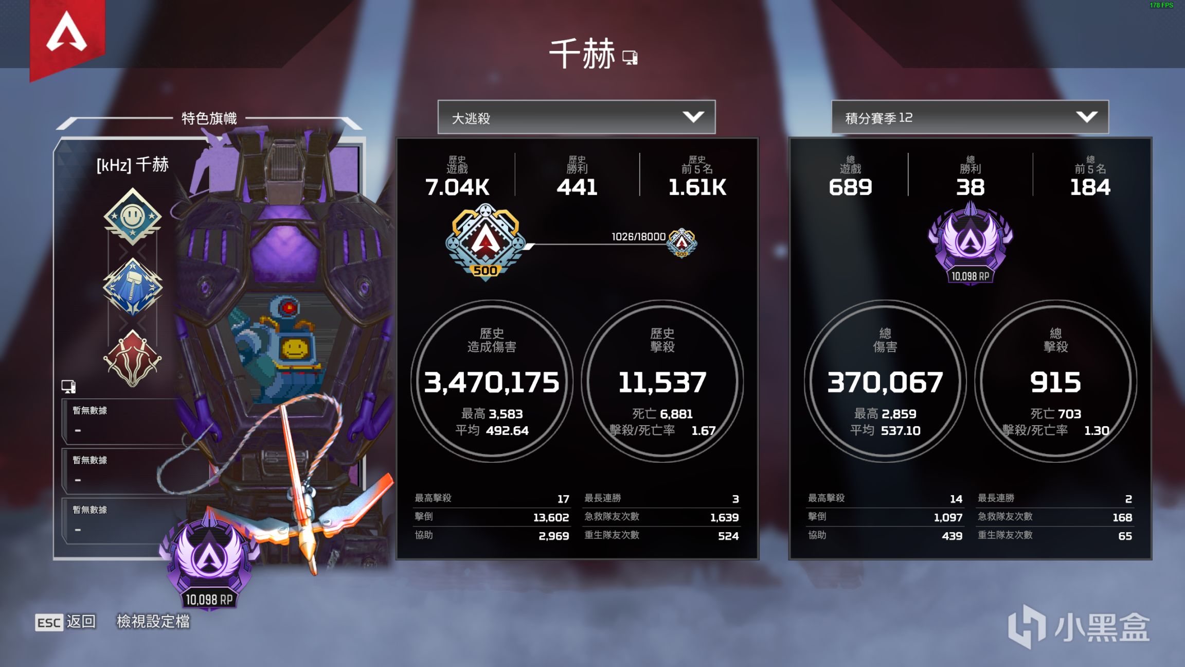 【Apex 英雄】單排大師達成！淺薄的個人理解、經驗分享