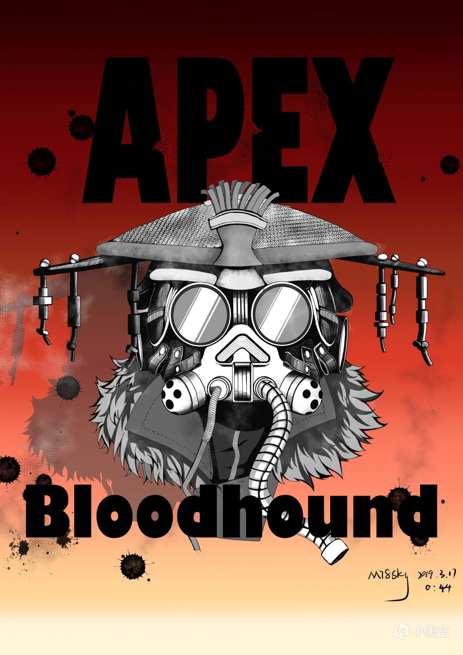 【Apex 英雄】apex繪畫摸魚：尋血獵犬-第2張