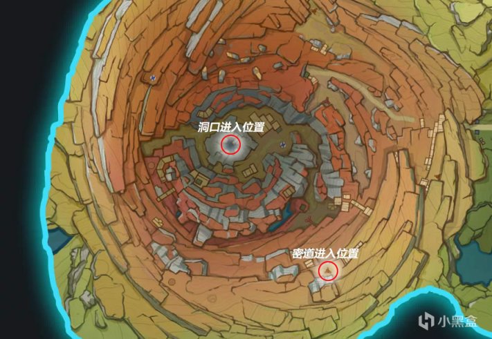【原神冒险团】目前层岩巨渊最精准的测绘分析 带你看看层岩地下有多大？-第3张
