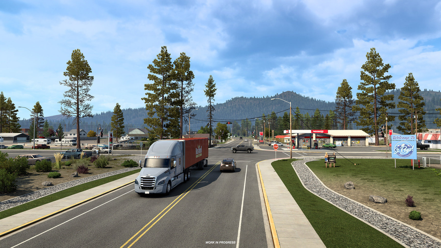 《美國卡車模擬》蒙大拿州 - 18輪大卡車回憶-第16張