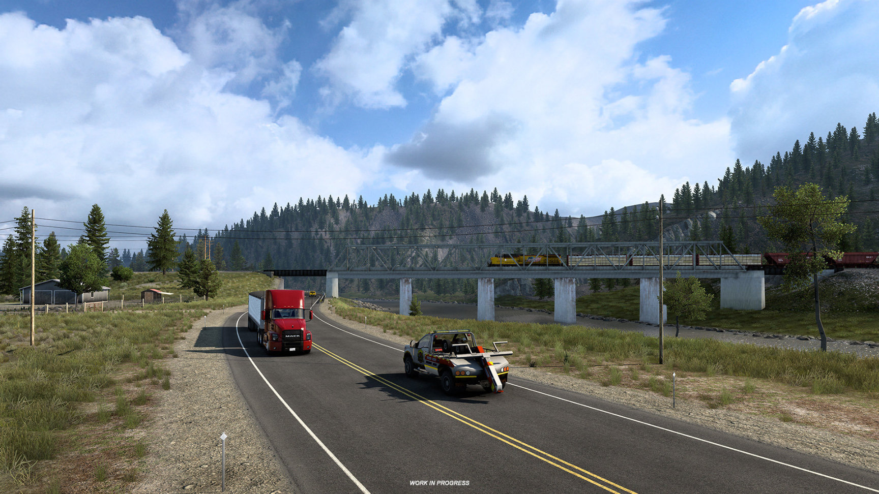 《美国卡车模拟》蒙大拿州 - 18轮大卡车回忆-第13张