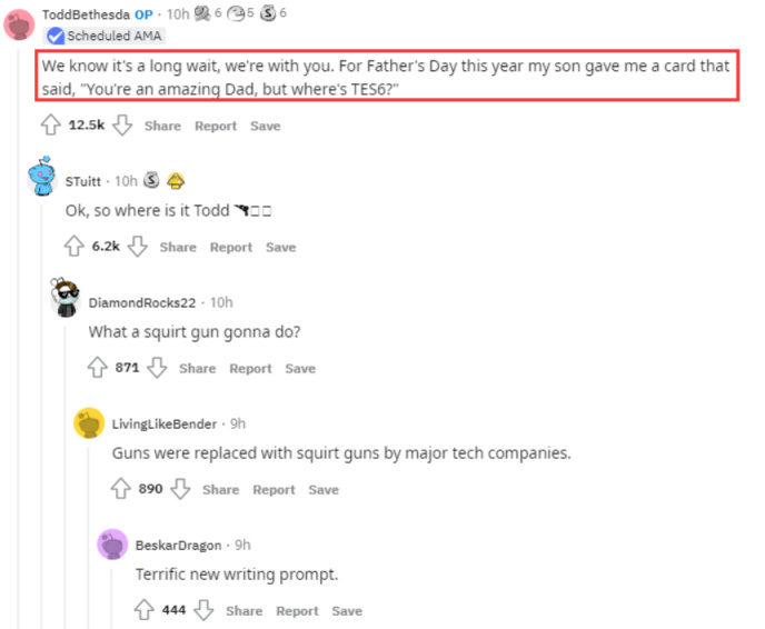 【主機遊戲】爸爸《上古卷軸6》在做了嗎？-第0張