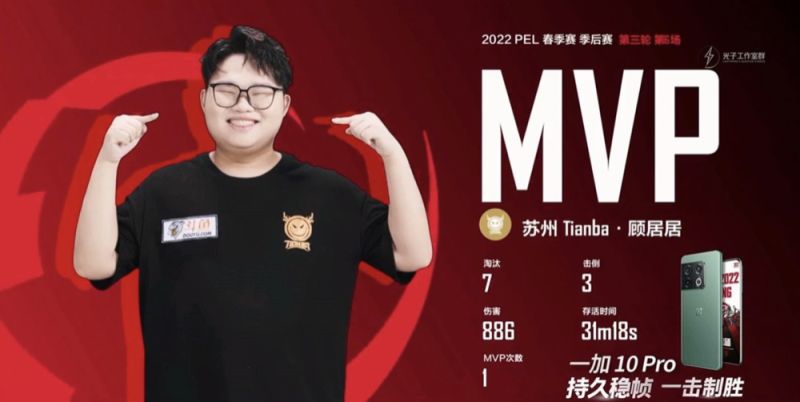 【和平精英】PEL總決賽部分名額確定！顧居居拿下MVP，與魚生制霸賽場差點吃糕-第1張