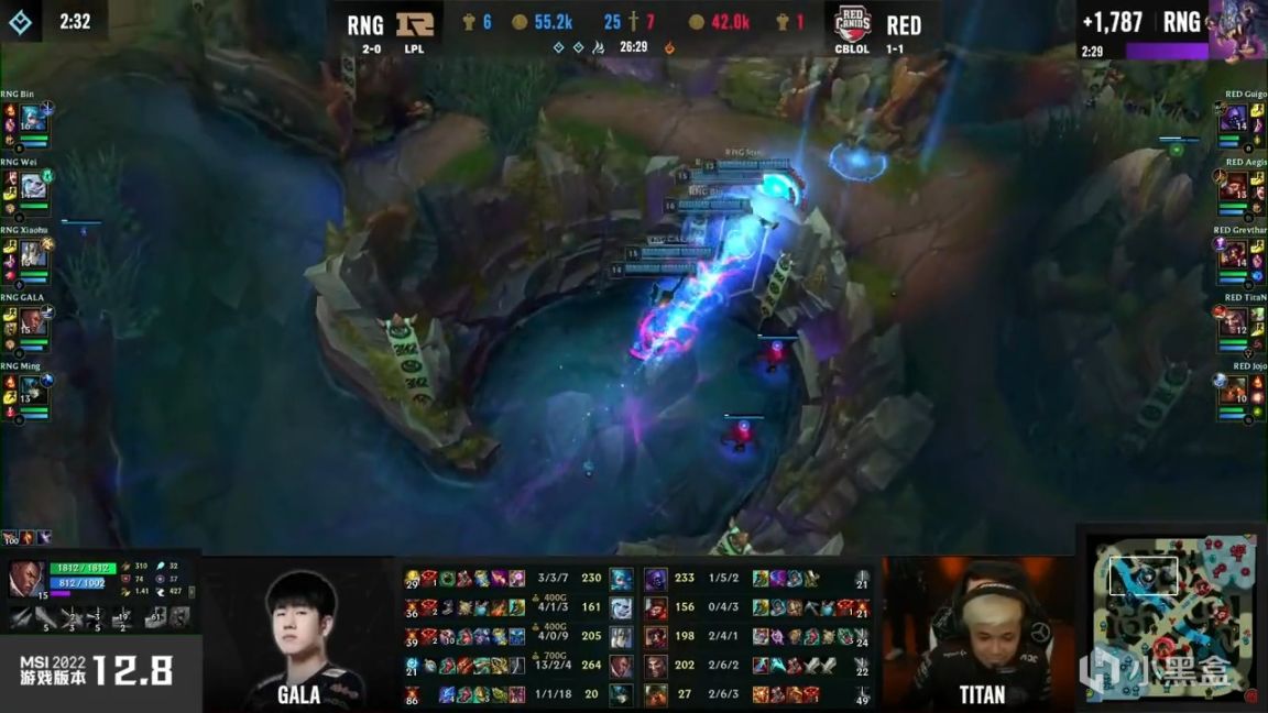 【英雄聯盟】MSI小組賽：Gala盧錫安五殺全勝！RNG 1-0 RED！-第16張