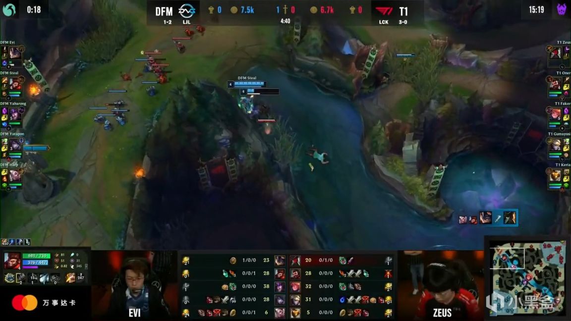 【英雄联盟】MSI小组赛：Faker佐伊打爆中路！T1 1-0 DFM！-第3张